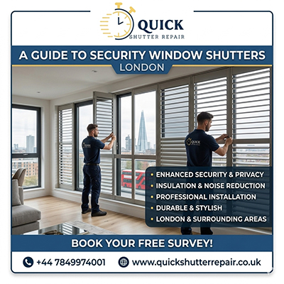 Installing Security Window Shutters