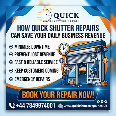 How Quick Shutter Repairs Can Save Your Daily Business Revenue
