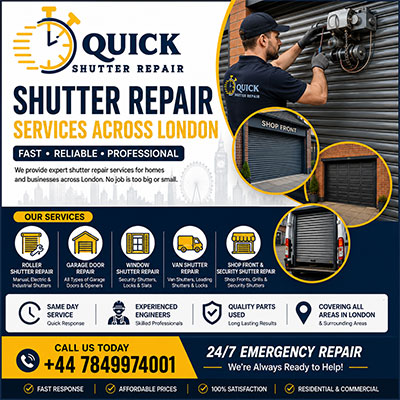 Professional Roller Shutter Repair Services Across London