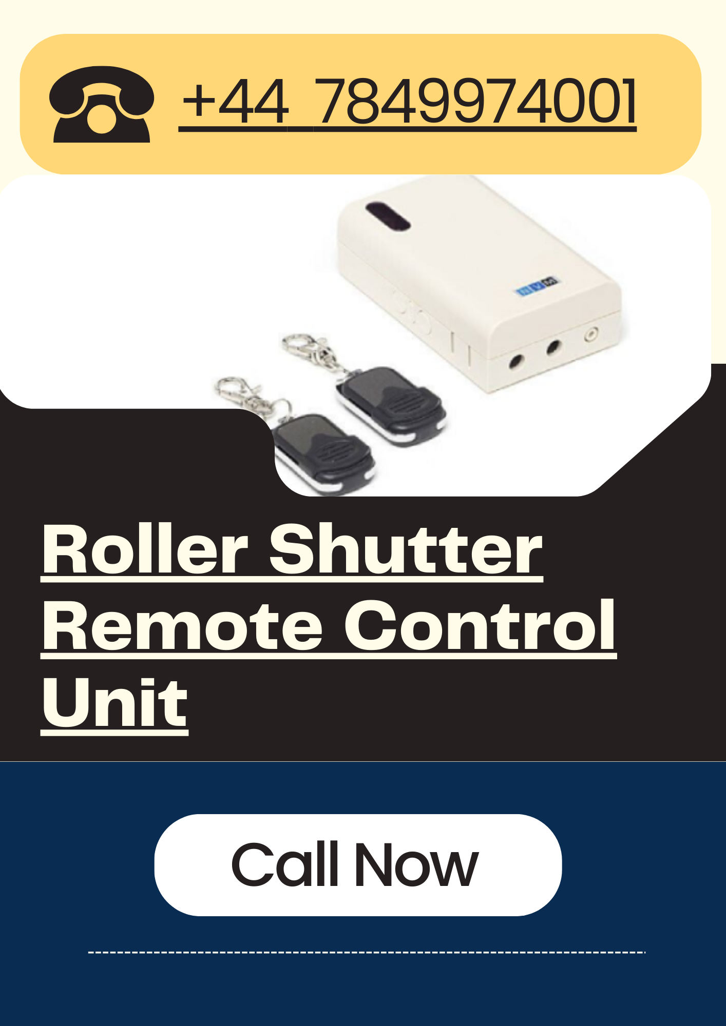 Roller Shutter Remote Control
